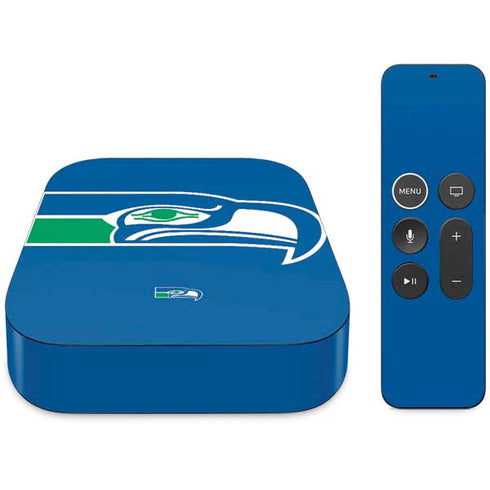 NFL Seattle Seahawks Retro Logo Apple TV Skin